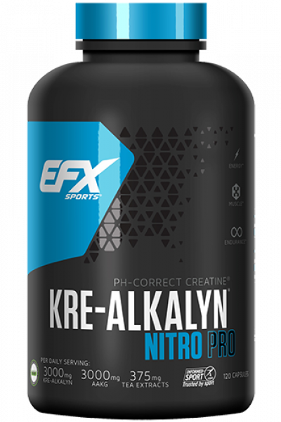 EFX Kre-Alkalyn Nitro Pro 120kps